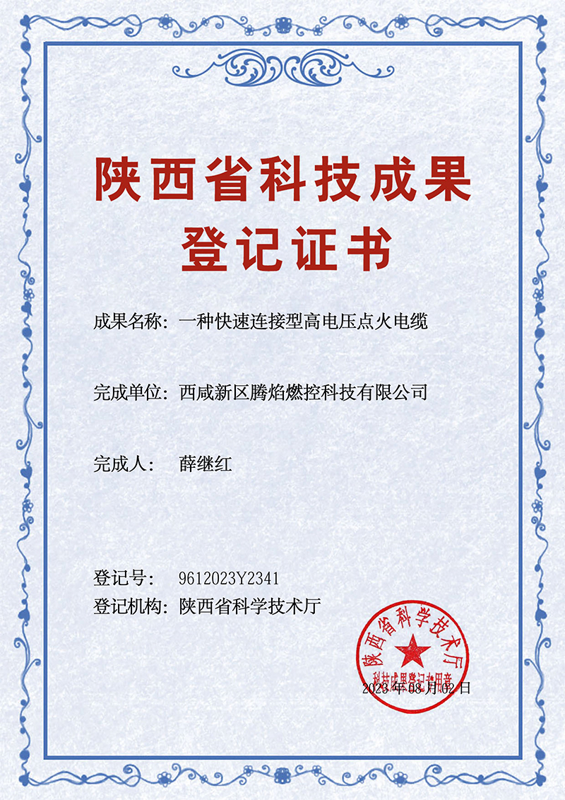 一种快速连接型高电压点火电缆