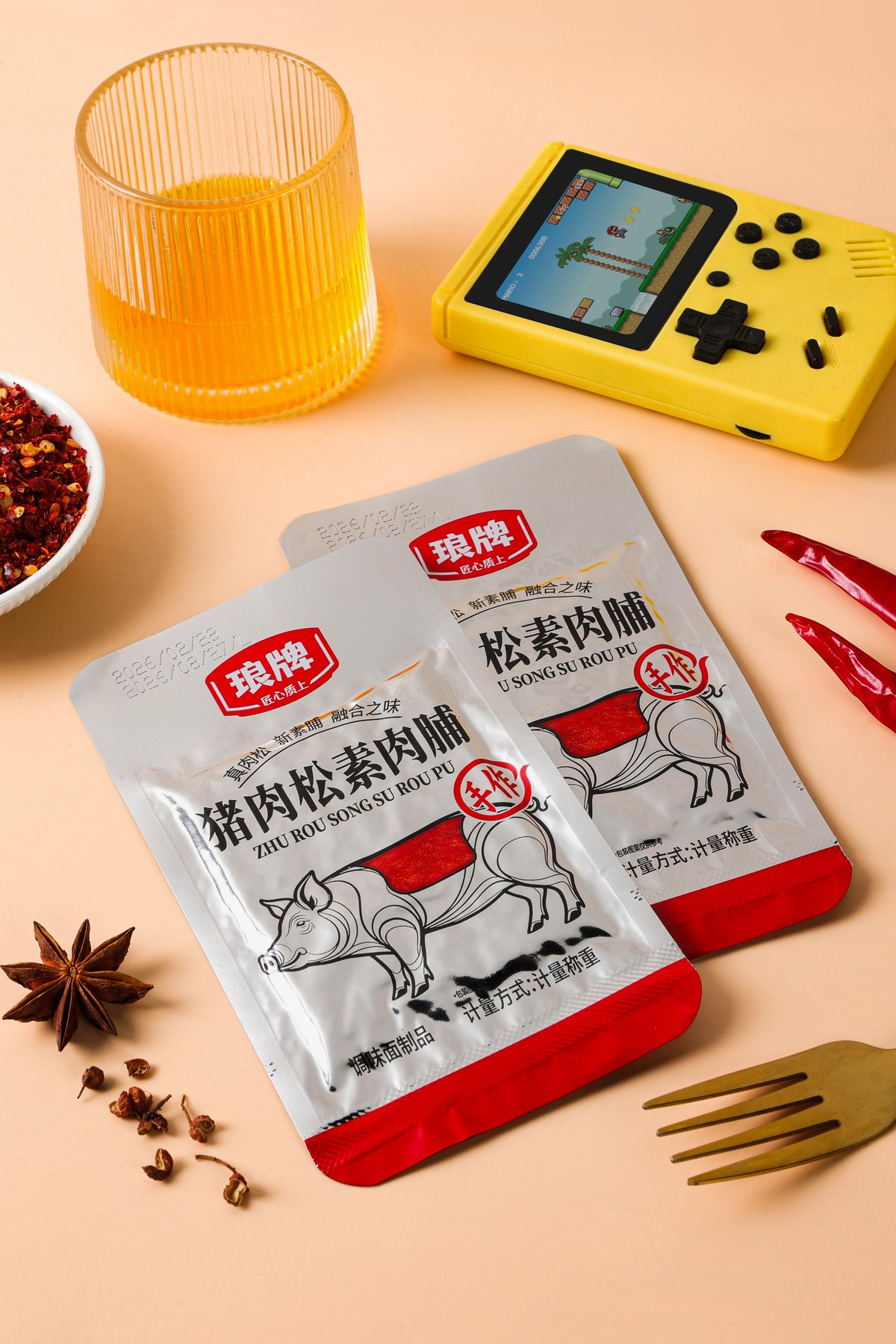 琅牌猪肉松素肉铺