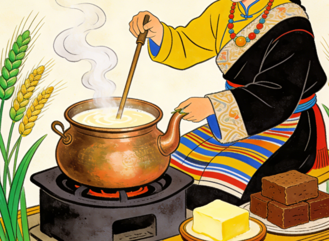 西藏民俗文化——饮食