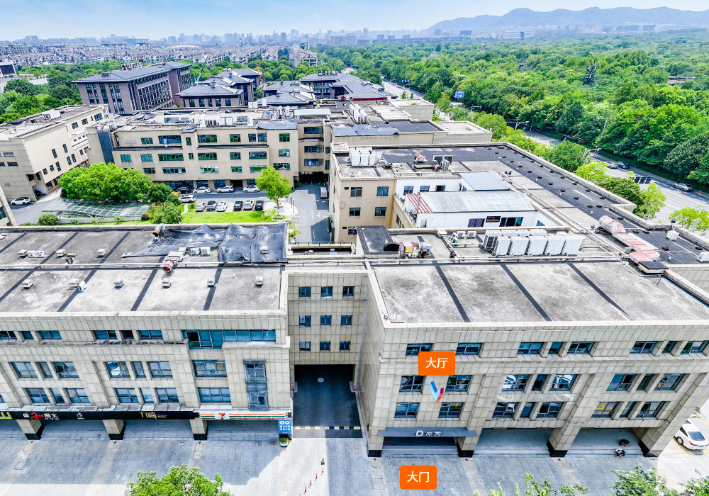 杭州公司鸟瞰图